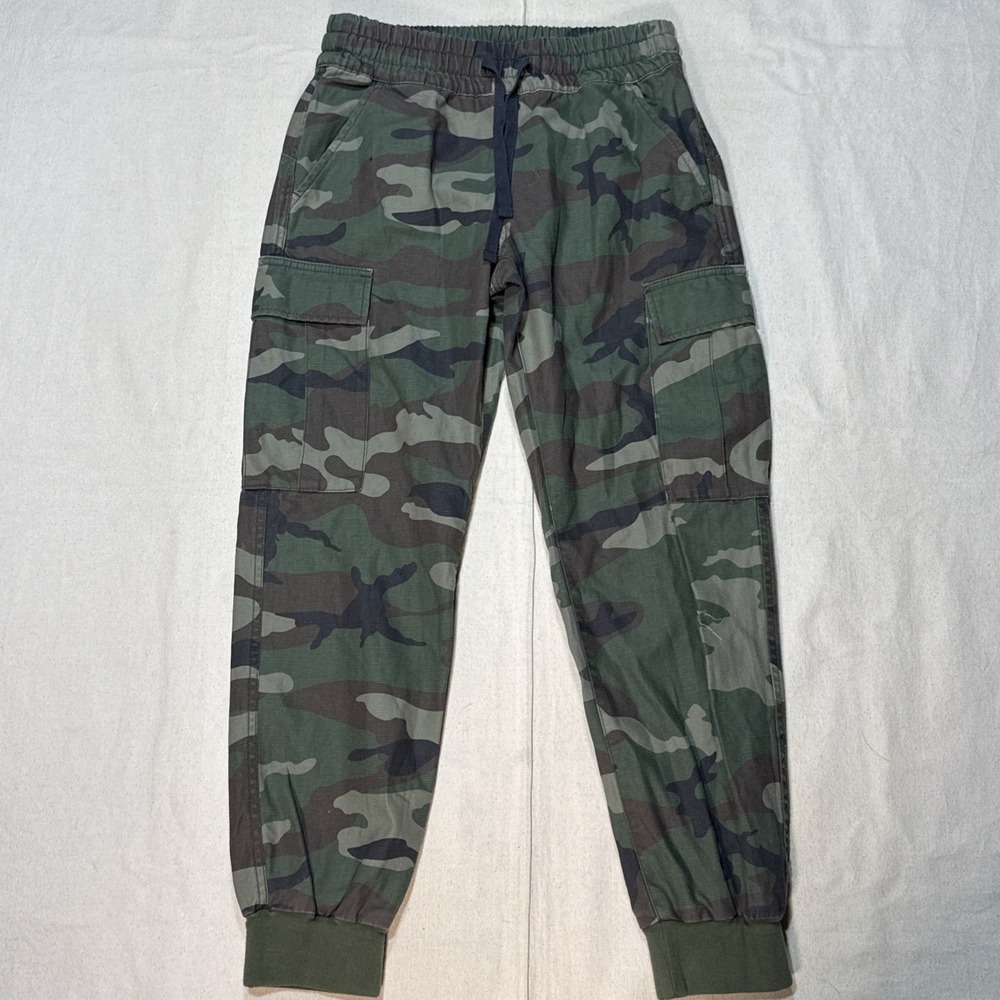 TNA Camo Cargo Pants Drawstring Size XS